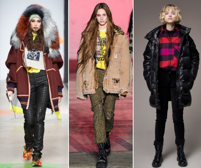 зимние дизайнерские молодежные куртки для девушек на сезон осень-зима 2019-2020