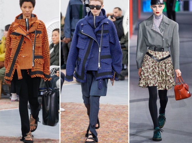 модные женские куртки осень-зима 2019-2020 из текстиля