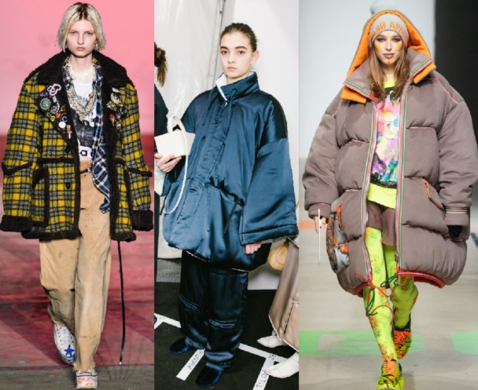 куртки в стиле оверсайз для стильных девушек - новинки с модных показов осень-зима 2019-2020