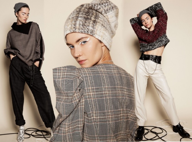 идеи молодежной женской одежды на зиму 2020 года с модных показов от бренда Sol Selivanova Olga