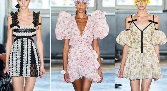 фото летних платьев 2020 года из коллекции модного дома Giambattista Valli