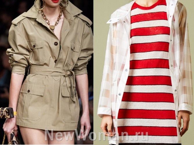 фото модных трендов женских курток для девушек на весну-лето 2020 года - куртка-рубашка