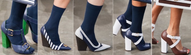 Michael Kors - модели модных женских туфель весна-лето 2020 с подиума
