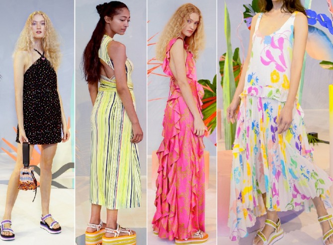 летние платья от модного дома Tanya Taylor - фото из коллекции Лето 2020