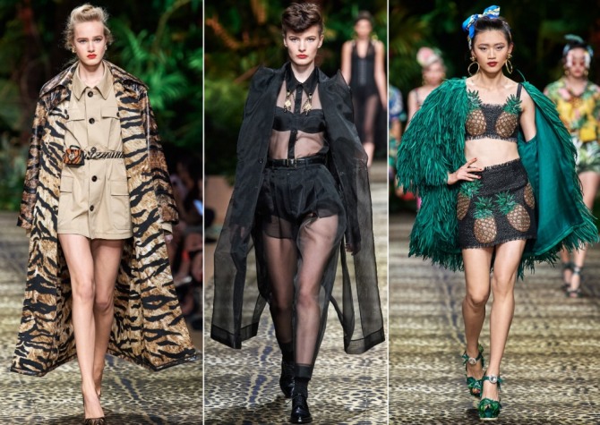 дизайнерские идеи на весну-лето 2020 года от Dolce & Gabbana