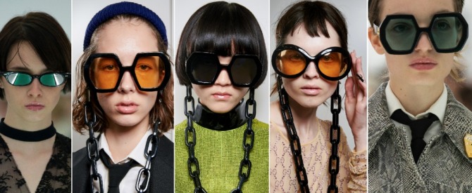 модели женских модных очков весна-лето 2020 от бренда Gucci