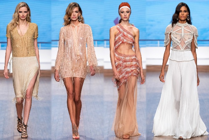 летние вечерние модные платья 2020 года от модельеров мировых столиц, луки с показа Живанши весна-лето 2020 
