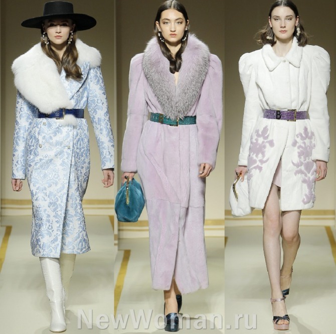 модные женские зимние пальто 2020-2021, красивые модели дамских зимних пальто 2020-2021 от бренда Braschi