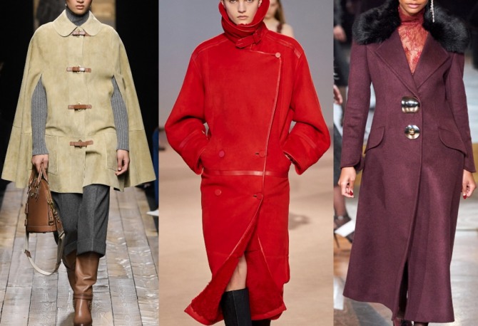 женская осенняя мода 2021 года - замшевые пальто и плащи