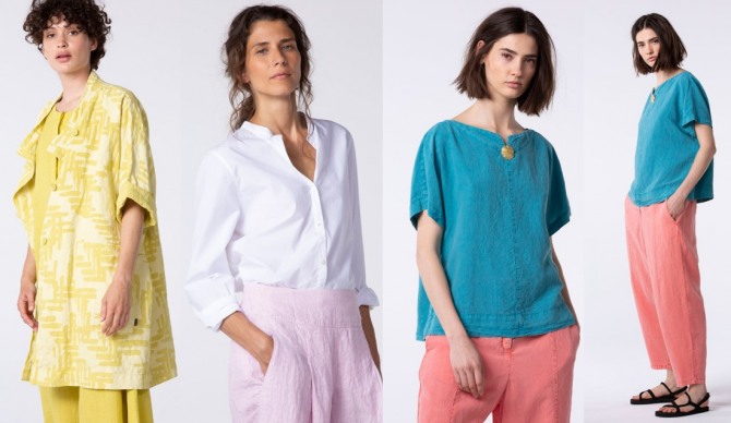 летние стильные луки 2020 от бренда Оska - для женщин, желающих купить комфортную и модную летнюю одежду