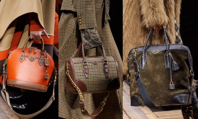 стильные уличные образы с вместительными сумками от бренда Michael Kors - подиум на осень 2020 года