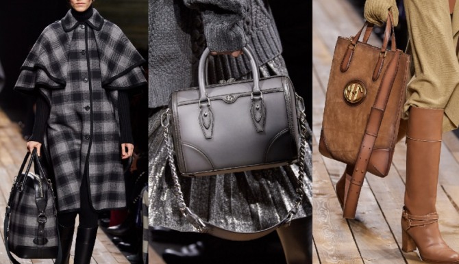 женские сумки и стильные образы от Michael Kors на осень-зиму 2020-2021 - тоут и сумка-шоппер