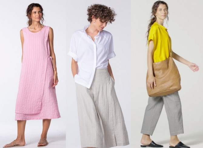 платья, брюки, юбки на лето 2020 года от бренда Оska для женщин 35-45 лет
