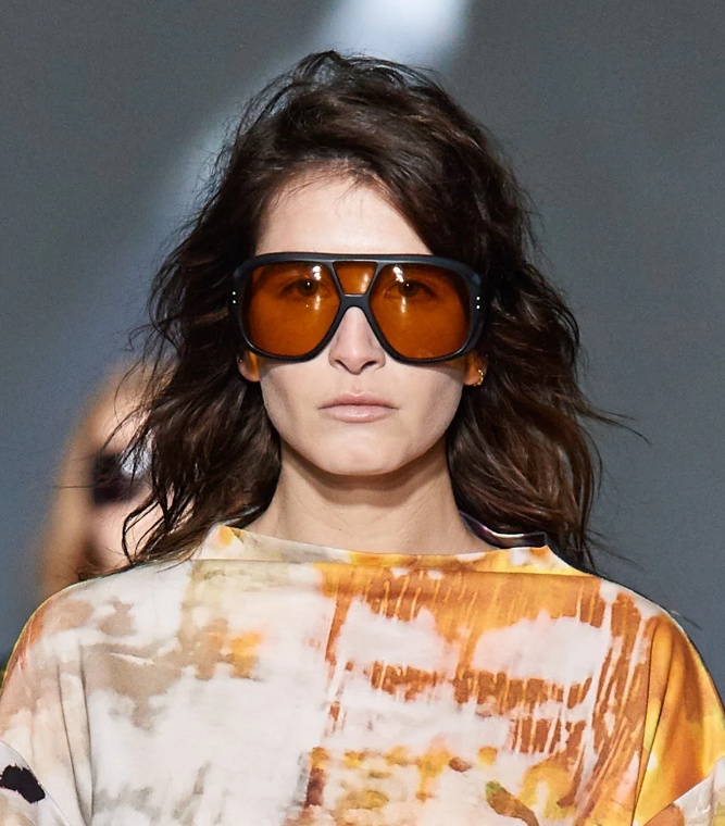 очки необычного дизайна от Marques’Almeida - тренды осень-зима 2020-2021