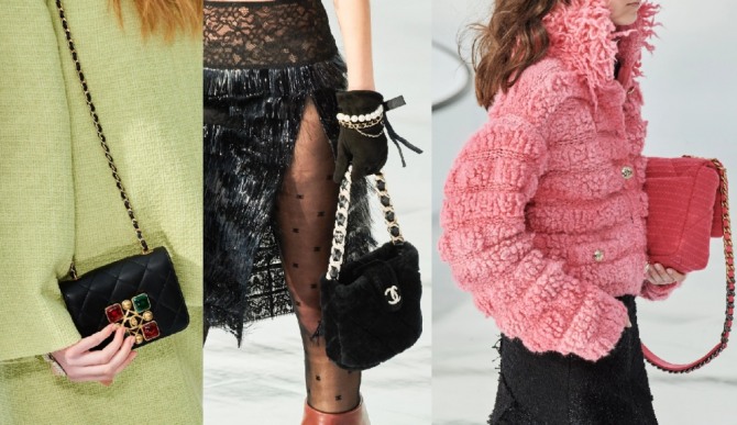 сумки от Chanel осень-зима 2020-2021 кросс-боди
