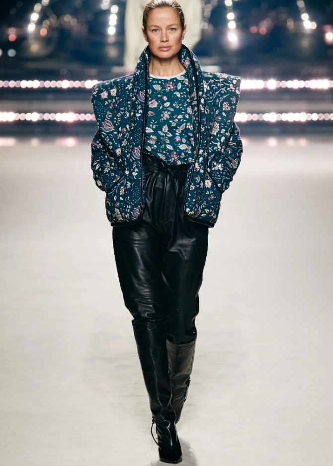 куртка с цветочным принтом из коллекции Isabel Marant на 2021 год