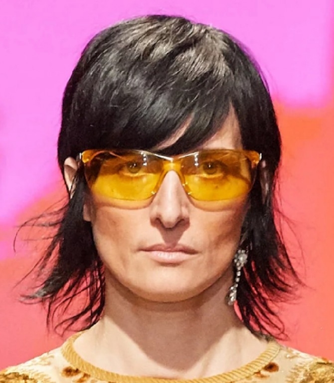 женские очки желтого цвета  - модная тенденция сезона осень-зима 2020-2021