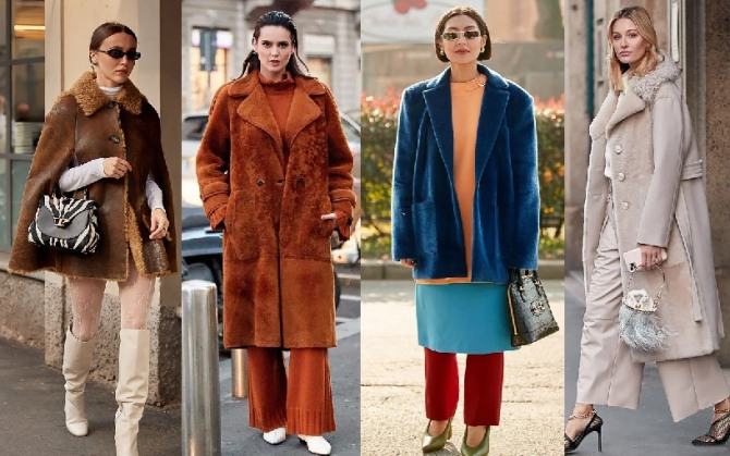 зимняя уличная мода 2020-2021 с улиц Милана