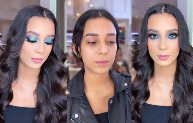макияж выпускницы 2021 года - фотот до и после