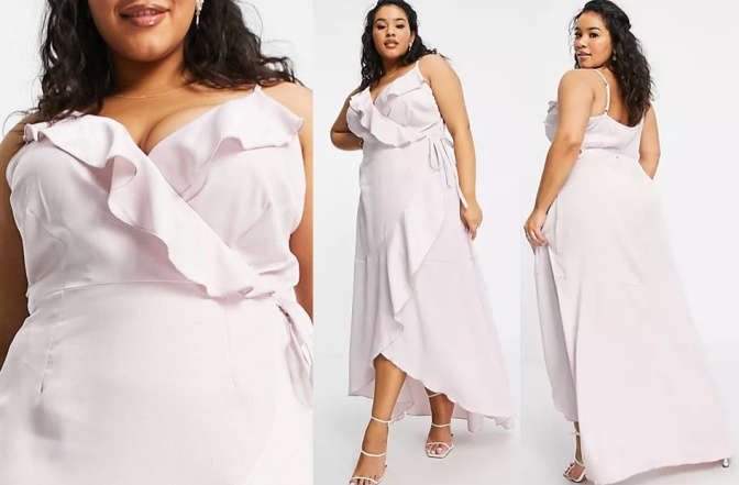 Белое Платье Для Полных фото 6