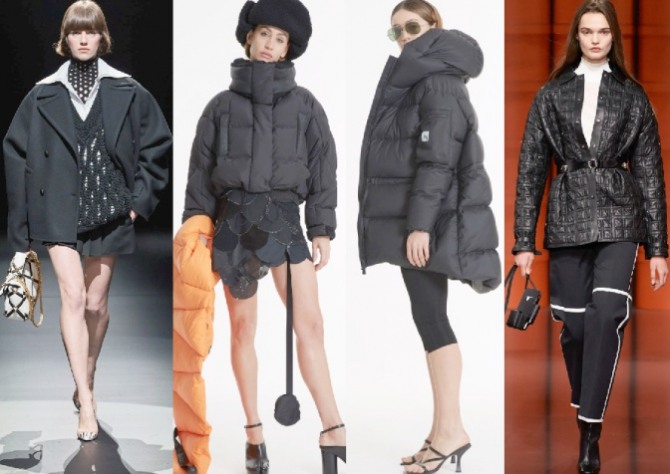 куртки для девушек и женщин черного цвета - стили осень-зима 2021-2022