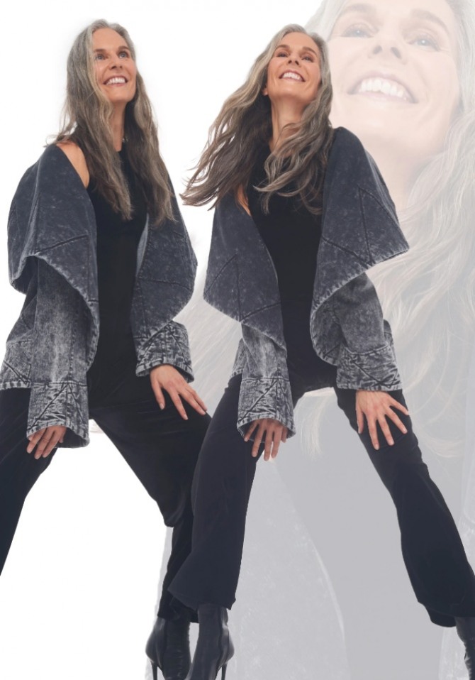 стиль для пожилых от Norma Kamali, куртка из коллекции осень-зима 2021-2022