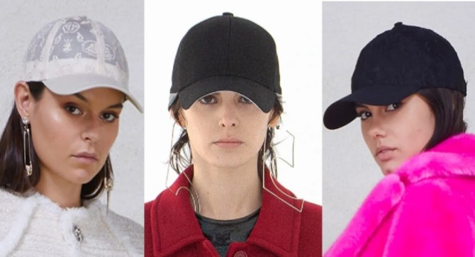 женские кепки-бейсболки на каждый день - фото новинок осенне-зимней моды 2021-2022