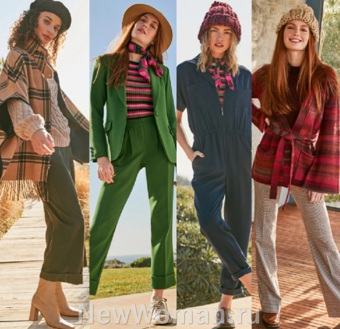женские береты, шляпы, вязаные шапки сезона осень-зима 2021-2022 от нью-йоркского бренда Trina Turk