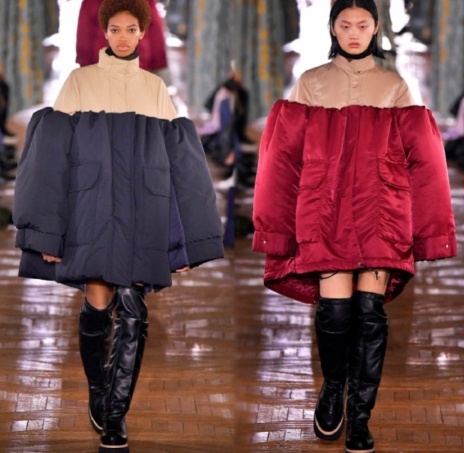 гибридные куртки - сочетание классического стиля и стиля оверсайз