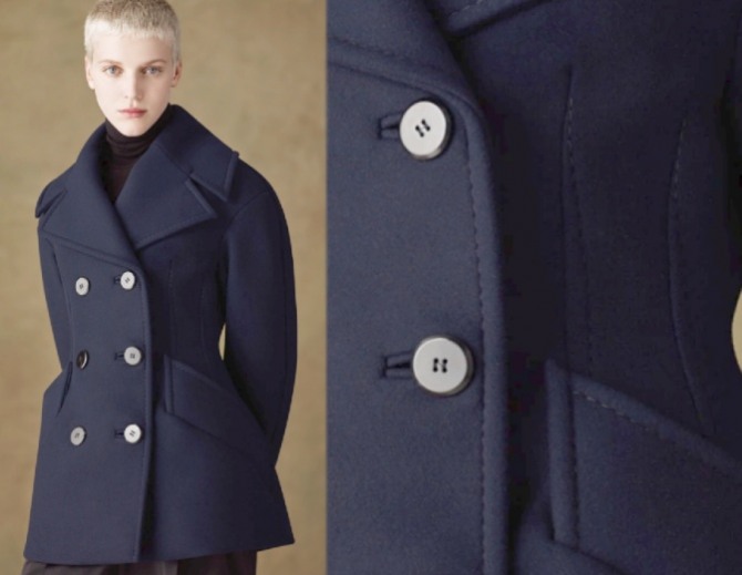 женское пальто редингот из коллекции Max Mara Atelier на 2023 год (Люксовая коллекция пальто из Италии)