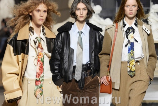 женские люксовые куртки 2023 года на осень и весну от модного дома Louis Vuitton (Парижская неделя моды)