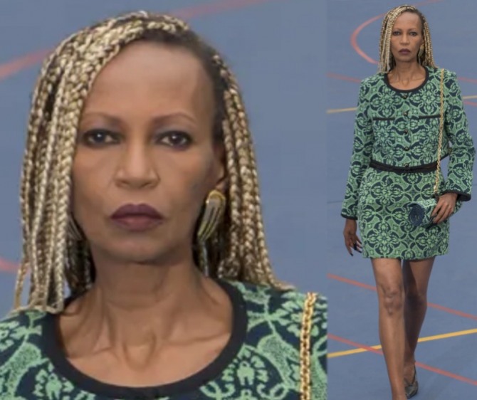 африканские косички мода 2023 года для длинных волос - прическа блонд