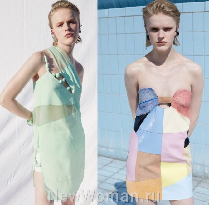 летние платья 2023, максимально оголяющие тело - Krizia SPRING 2023 READY-TO-WEAR, Миланская Неделя моды