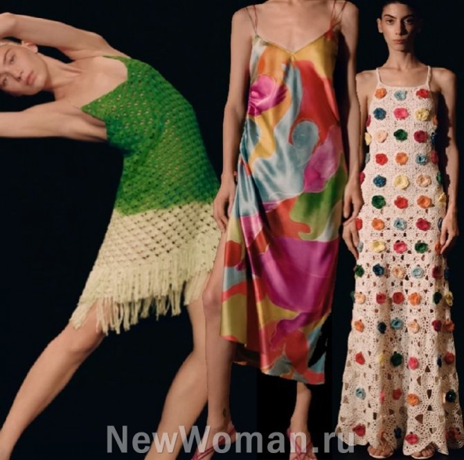 летние дизайнерские платья 2023 года от американского бренда Alejandra Alonso SPRING 2023 READY-TO-WEAR, Нью-Йоркская Неделя моды