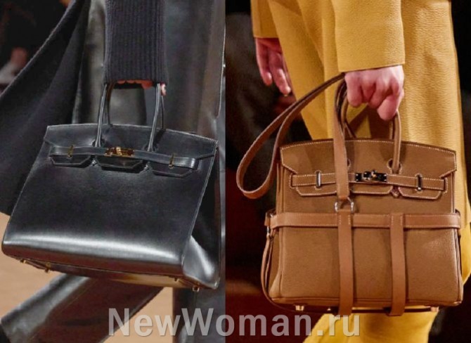 Женская сумка "Келли" - модифицированный вариант 2024 года от бренда Hermès