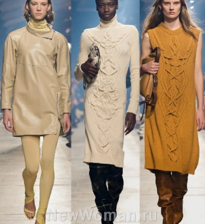 модные фасоны платьев сезона Осень 2024 - идеи от бренда Isabel Marant, Париж