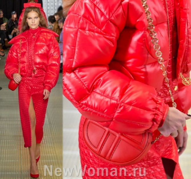 уличная женская мода 2024 года - в тренде образы с куртками в стиле тотал-лук
