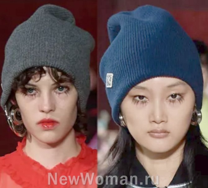 Модные женские головные уборы: осень-зима 2023-2024